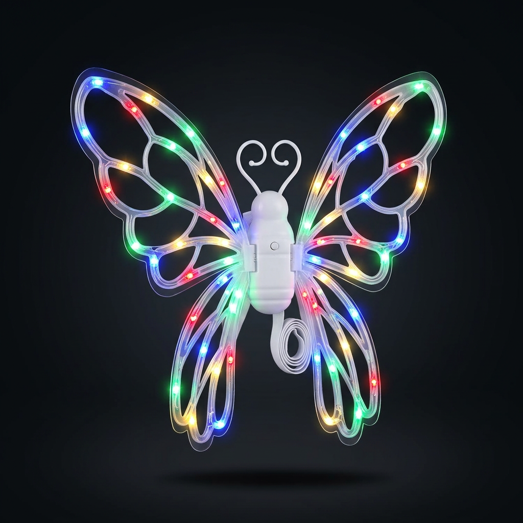 أجنحة فراشة LED للأطفال