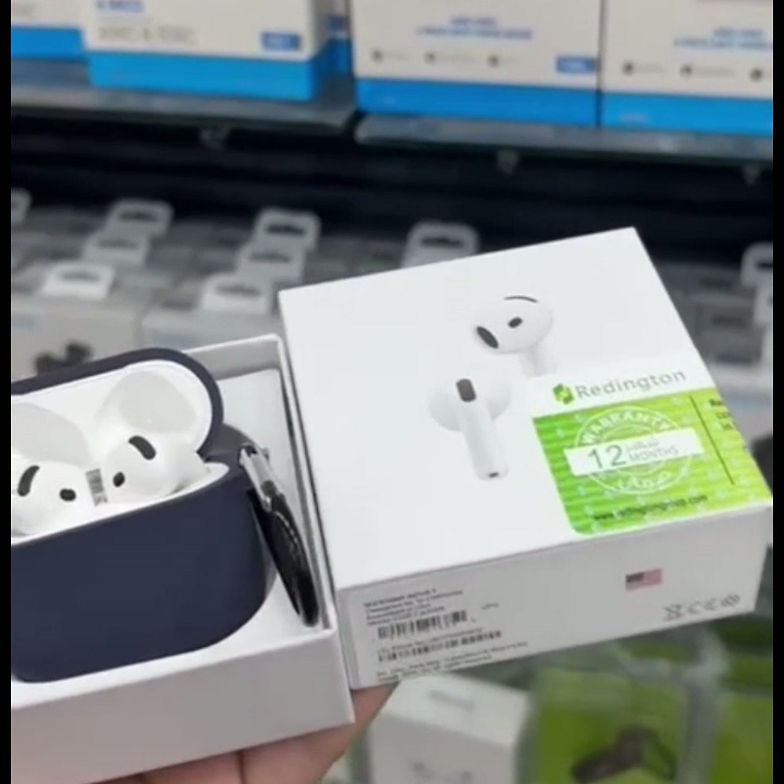 فتح التغليف وشكل العلبة من كل الجهات